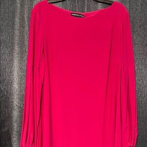 American Living Women's Fuchsia Blouse